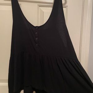 American Eagle Peplum Tank Top